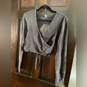 Free People Infinity Wrap Layer Black